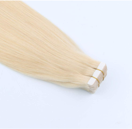Human Hair Extensions Tape in Ombre Brown to Caramel Blonde Natural Hair Extensions YL324